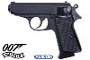 JAMES BOND : SPECTRE - PISTOLET WALTHER PPK/S AVEC RETOUR DE CULASSE ET BAGUE "SPECTRE ORGANIZATION" OFFICIELS + MALLETTE + ECRIN (FACTORY ENTERTAINMENT - MARUZEN)