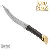 LOTR (LE SEIGNEUR DES ANNEAUX) - ARAGORN STRIDER RANGER DAGUE ELFIQUE, FOURREAU & SUPPORT BOIS OFFICIELS (UNITED CUTLERY BRANDS)