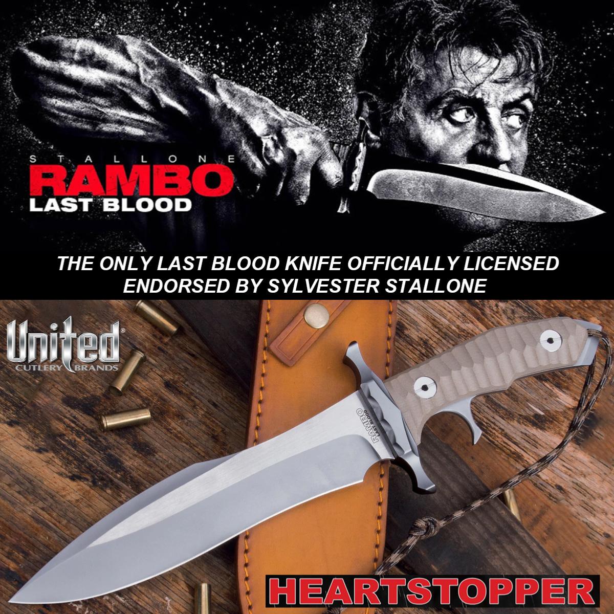 POIGNARD OFFICIEL DE RAMBO SIGNATURE EDITION