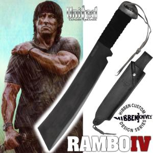  RAMBO IV - MACHETTE COUTEAU OFFICIEL (GIL HIBBEN - UNITED CUTLERY)