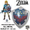 THE LEGEND OF ZELDA - REPLIQUE BOUCLIER DE LINK TOUT METAL "PREMIUM EDITION" (REPRODUCTION ART REPLICAS / WINDLASS STEELCRAFTS)
