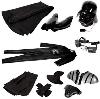 STAR WARS - DARK VADOR SUPREME COSTUME OFFICIEL TAILLE STANDARD + "BOTTES OFFERTES" (RUBIE'S COLLECTOR)