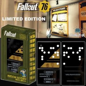 FALLOUT - REPLIQUE ETERNAL NUCLEAR KEYCARD TOUT METAL OFFICIELLE LIMITED EDITION (FANATTIK - FALLOUT™)