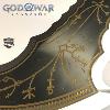 GOD OF WAR 5 : RAGNAROK - REPLIQUES 2 LAMES DU CHAOS "GRANDE TAILLE" DE KRATOS AVEC SUPPORT BOIS (BLADES OF CHAOS - REPRODUCTION ART REPLICAS)