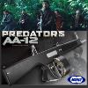 PREDATORS - PACK : SHOTGUN AUTOMATIQUE AA12 OFFICIEL + CHARGEUR DRUM AA12 HAUTE CAPACITE 3000 BILLES (MARUI JAPAN)