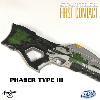 STAR TREK : FIRST CONTACT - PACK PHASER TYPE II & PHASER TYPE III OFFICIELS VERSION CUSTOM  AVEC FONCTION ELECTRONIQUE ET TIR DE CARTOUCHE PVC (ECHELLE 1/1 - NERF LMTD - HASBRO)