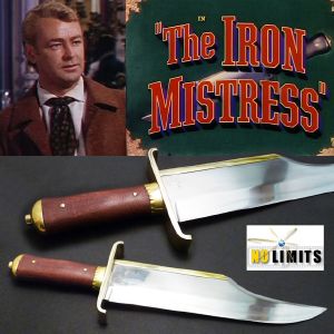 THE IRON MISTRESS - POIGNARD REPRODUCTION AUTHENTIQUE (PRACTICAL MAITRE FORGERON - NO LIMITS)