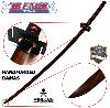 BLEACH (MANGA) - REPLIQUE SABRE KATANA LAME "DAMAS NOIR & ROUGE" FORGE MAIN LIMITED EDITION (REPRODUCTION ART REPLICAS / WINDLASS STEELCRAFTS)