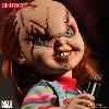 CHUCKY  (BRIDE OF) - AUTHENTIC MOVIE PROP REPLICA TAILLE 1/1 OFFICIELLE (PUPPET - DESIGNER SERIES SCARRED - MEZCO)