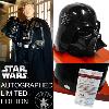 STAR WARS - CASQUE DARK VADOR OFFICIEL AUTOGRAPHED DAVE PROWSE (RUBIE'S - JAMES SPENCE AUTHENTICATION, LLC)