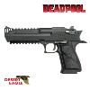 DEADPOOL - PISTOLET OFFICIEL AVEC RETOUR DE CULASSE (LICENCE DESERT EAGLE)