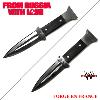 JAMES BOND : FROM RUSSIA WITH LOVE - COUTEAU A LANCER "ATTACHE CASE" EDITION LIMITEE FORGE MAIN EN FRANCE (PRACTICAL - ARTISAN FORGERON - NO LIMITS)