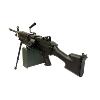 G.I. JOE : RETALIATION - MITRAILLEUSE M249 MKII HAUT DE GAMME EN METAL TOUT AUTOMATIQUE (A&K AIRSOFT - VERSION MODIFIEE 1,5 JOULES)