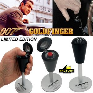 JAMES BOND : GOLDFINGER - LEVIER DE VITESSE ASTON MARTIN DB5 AVEC BOUTON DE SIEGE EJECTABLE OFFICIEL LIMITED EDITION PROP REPLICA (FACTORY ENTERTAINMENT - SIDESHOW)