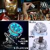 IRON MAN 2 - REPLIQUE ARC REACTOR MK3 & PALLADIUM ECHELLE 1/1 AVEC ECLAIRAGE LED + OUVERTURE INTERACTIVE + SUPPORT (REPRODUCTION ART REPLICAS)