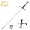 LOTR (LE SEIGNEUR DES ANNEAUX) - ANDURIL REPLIQUE NON-OFFICIELLE EPEE DU ROI ARAGORN ELESSAR AVEC SUPPORT PLAQUE DELUXE & FOURREAU SIMILICUIR DELUXE (REPRODUCTION ART REPLICAS)