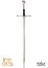 LOTR (LE SEIGNEUR DES ANNEAUX) - NARSIL, EPEE DU ROI ELENDIL OFFICIELLE PLAQUE OR 24 K + SUPPORT BOIS (UNITED CUTLERY)