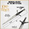 LOTR (LE SEIGNEUR DES ANNEAUX) - DAGUE MORGUL DU ROI SORCIER OFFICIELLE + SUPPORT BOIS DELUXE (MORGUL BLADE OF THE WITCH-KING - LICENCE UNITED CUTLERY BRANDS)