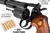 NICKY LARSON / CITY HUNTER - REVOLVER COLT PYTHON 357 OFFICIEL "RYO SAEBA MODEL" + SILENCIEUX DELUXE EDITION AVEC SUPPORT & 6 CARTOUCHES À AMORCE (SOUS LICENCE TANAKA WORKS)