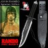  RAMBO II, LA MISSION - COUTEAU POIGNARD OFFICIEL SIGNATURE EDITION (MASTER CUTLERY - HOLLYWOOD COLLECTIBLES GROUP - EMBALLAGE ENDOMMAGÉ))