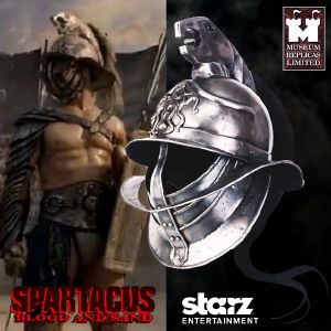 SPARTACUS : BLOOD & SAND - CASQUE SPARTACUS OFFICIEL (STARZ ENTERTAINMENT LLC - WINDLASS STUDIOS)