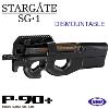 STARGATE SG-1 - FUSIL D'ASSAUT P90+ OFFICIEL NOUVEAU MODELE HAUT DE GAMME (TOKYO MARUI)
