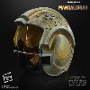  STAR WARS (SERIE) : THE MANDALORIAN - CASQUE TRAPPER WOLF OFFICIEL AVEC FONCTION ELECTRONIQUE (HASBRO - THE BLACK SERIES)