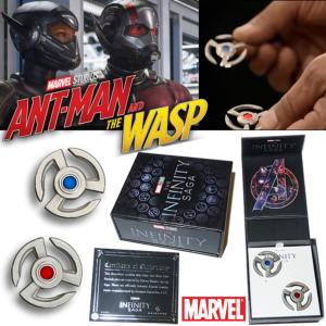 ANT-MAN & THE WASP - LOT 2 PYM PARTICLES DISKS OFFICIELS (PINS MARVEL ™ - SALESONE)