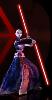 STAR WARS - SABRE DUO (2 SABRES) LASER ASAJJ VENTRESS FX OFFICIEL (HASBRO - THE BLACK SERIES - THE CLONE WARS)