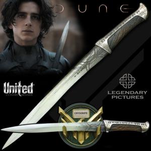 DUNE (2021) - DAGUE CRYSKNIFE OFFICIELLE DE PAUL ATREIDES (LEGENDARY PICTURES - UNITED CUTLERY BRANDS)