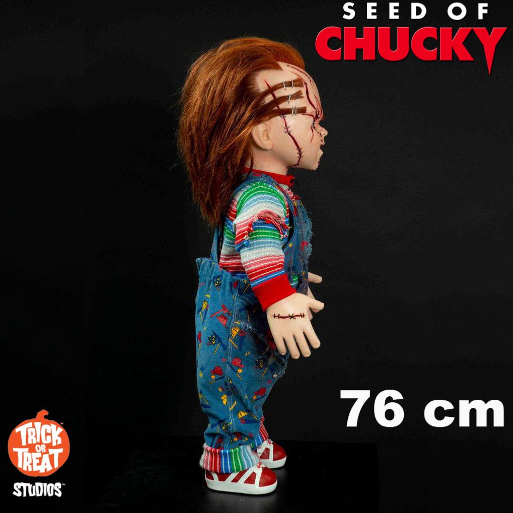 CHUCKY (LE FILS DE) - POUPEE CHUCKY 76 CM OFFICIELLE PROP REPLICA ECHELLE  1/1 (TOT STUDIOS USA - MODELE GRANDE TAILLE)