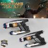 GARDIENS DE LA GALAXIE (LES) - REPLIQUES DES 2 BLASTERS DE STAR LORD (REPRODUCTION ART REPLICAS - LOT DE 2 BLASTERS)
