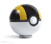 POKEMON - HYPER BALL (ULTRA BALL) TOUT METAL OFFICIEL AVEC PRESENTOIR ET FONCTION ELETRONIQUE (DIE CAST - THE WAND COMPAGNY LTD.)