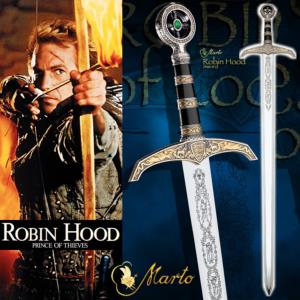 ROBIN HOOD, PRINCE OF THIEVES - EPEE OFFICIELLE DE LORD LOCKSLEY (MARTO - MADE IN SPAIN / TOLEDO)