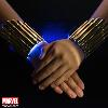 BLACK WIDOW - SET REPLIQUE ECHELLE 1/1 TOUT METAL OFFICIEL : 2 BRACELETS AVEC ECLAIRAGE LED & BOUCLE CEINTURE (PIN'S) LIMITED EDITION (METAL REPLICA SET MARVEL ™ - SALESONE)