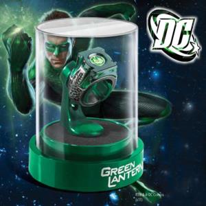 GREEN LANTERN - ANNEAU & SUPPORT OFFICIELS (DC COMICS - THE NOBLE COLLECTION)
