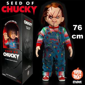 CHUCKY (LE FILS DE) - POUPEE CHUCKY 76 CM OFFICIELLE PROP REPLICA ECHELLE 1/1 (TOT STUDIOS USA - MODELE GRANDE TAILLE)