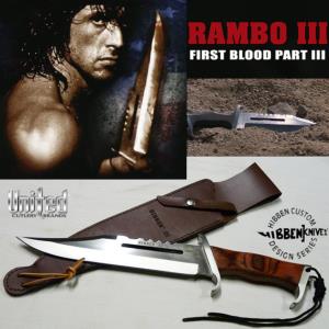  RAMBO III - POIGNARD OFFICIEL (GIL HIBBEN - UNITED CUTLERY)