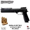 ROBOCOP - PISTOLET AUTO 9 AVEC EJECTION DE DOUILLES & AMORCES LIMITED EDITION (IMPORT JAPAN KSC)