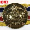 ROCKY BALBOA - CEINTURE OFFICIELLE "ROCKY WORLD CHAMPIONSHIP" LIMITED EDITION PLAQUE OR 24K AUTOGRAPHED SYLVESTER STALLONE (MGM STUDIOS, INC. - HOLLYWOOD COLLECTIBLES - AUTHENTIC SIGNINGS, INC.)