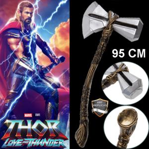 THOR : LOVE AND THUNDER - REPLIQUE HACHE-MARTEAU DE THOR STORMBREAKER ECHELLE 1/1 95 CM (REPRODUCTION ART REPLICAS)