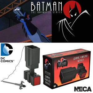 BATMAN, ANIMATED SERIES - LANCE GRAPPIN OFFICIEL ECHELLE 1/1 (GRAPNEL LAUNCHER REPLICA - DC COLLECTIBLES - NECA)