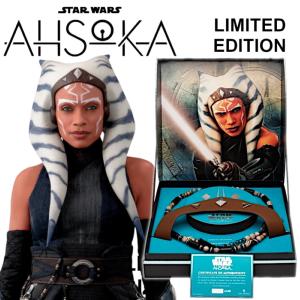  STAR WARS (SERIE) : AHSOKA - SET 2 REPLIQUES : BANDEAU & COLLIER DE CEINTURE OFFICIEL NUMEROTE LIMITED EDITION (LUCASFILM ™ - SALESONE LLC.)