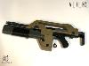 ALIENS - RIPLEY CUSTOM PULSE RIFLE M41A1 TOUT AUTOMATIQUE AVEC COMPTEUR A LED (VERSION SNOW WOLF)
