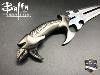 BUFFY CONTRE LES VAMPIRES (SERIE) - REPLIQUE COUTEAU POIGNARD BUFFY TOUT METAL (BUFFY THE VAMPIRE SLAYER - REPRODUCTION ART REPLICAS)