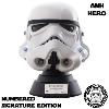 STAR WARS - STORMTROOPER "ANH HERO" CASQUE MOULAGE D'ORIGINE OFFICIEL SIGNATURE EDITION ET NUMEROTE (ORIGINAL - STORMTROOPER)