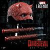 DAREDEVIL : BORN AGAIN - MASQUE & MATRAQUE OFFICIELS (MASK & BATON - HASBRO - MARVEL LEGENDS)