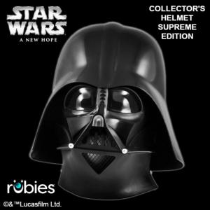 STAR WARS - CASQUE DARK VADOR OFFICIEL SUPREME EDITION (RUBIE'S COLLECTOR'S HELMET - MOULAGE D'ORIGINE 1977 - LUCASFILM LTD™)