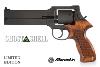 GHOST IN THE SHELL - REVOLVER MATEBA OFFICIEL LIMITED EDITION AVEC CROSSE EN BOIS VERITABLE