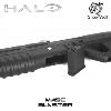 HALO - FUSIL D'ASSAUT MA5C BLASTER TOUT AUTOMATIQUE LIMITED EDITION AVEC COMPTEUR A LED (AIRSOFT AEG - SNOW WOLF)